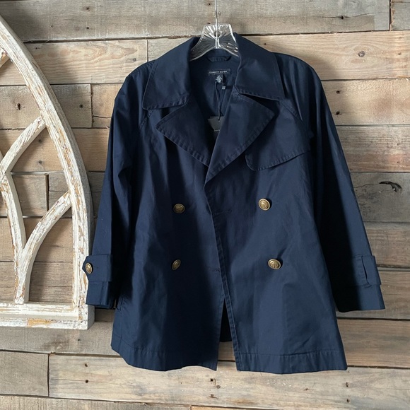 Navy Nautical Blazer Jacket - Picture 1 of 4